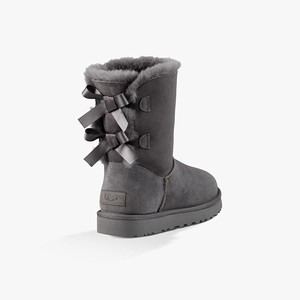 Ugg Bailey Bow II Women Classic Boots Grey (3942HNXRY)